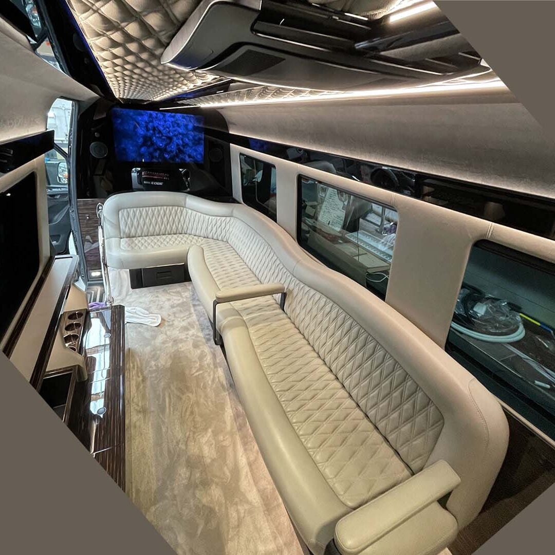 Automotive upholstery — Mercedes van interior retrim