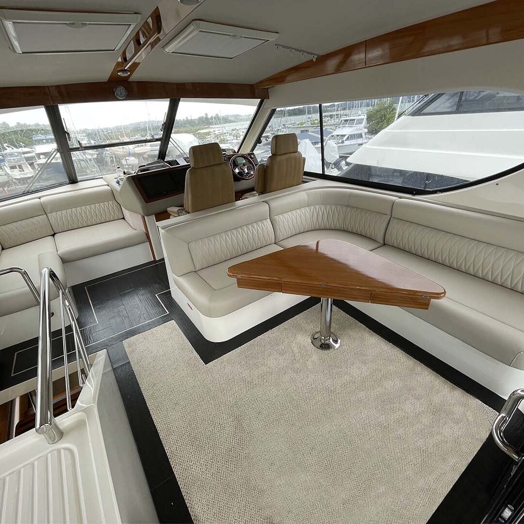 Marine upholstery work
